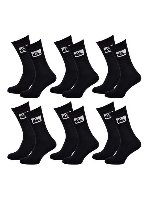 Chaussettes QUIKSILVER CUSHIONED CREW - Pack de 6 - Kiabi