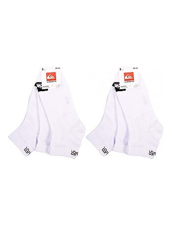 Chaussettes QUIKSILVER QUARTER - Pack de 6