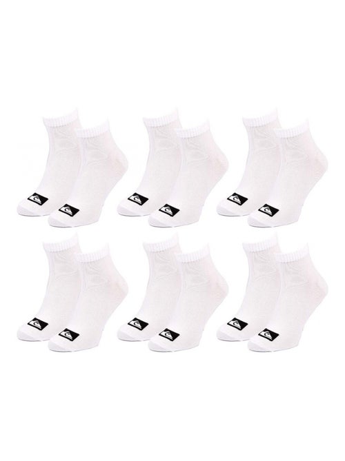 Chaussettes QUIKSILVER QUARTER - Pack de 6 - Kiabi