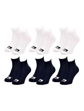 Chaussettes QUIKSILVER QUARTER - Pack de 6