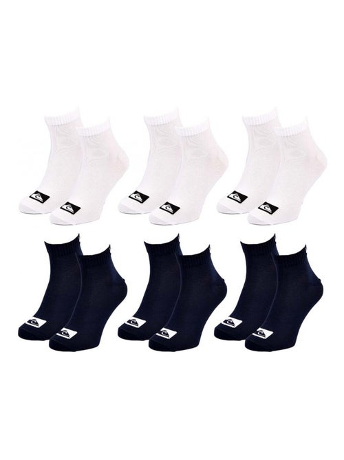Chaussettes QUIKSILVER QUARTER - Pack de 6 - Kiabi