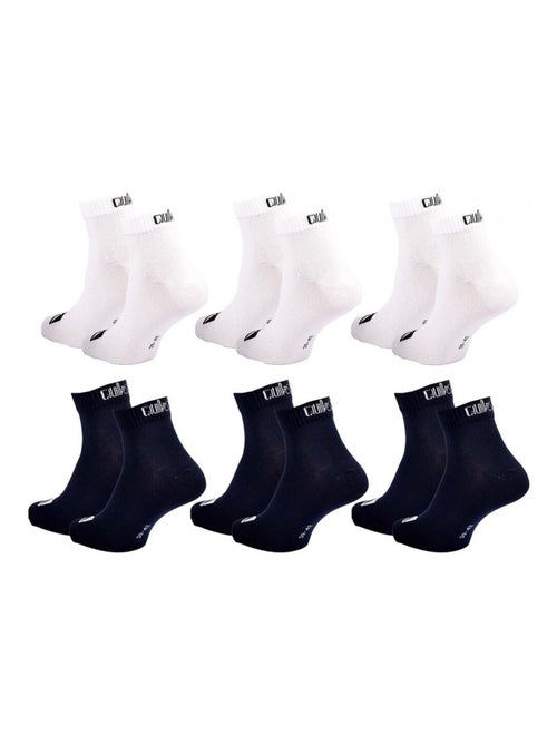 Chaussettes QUIKSILVER QUARTER - Pack de 6 - Kiabi