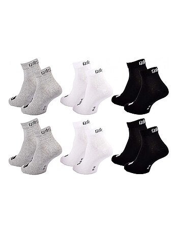 Chaussettes QUIKSILVER QUARTER - Pack de 6