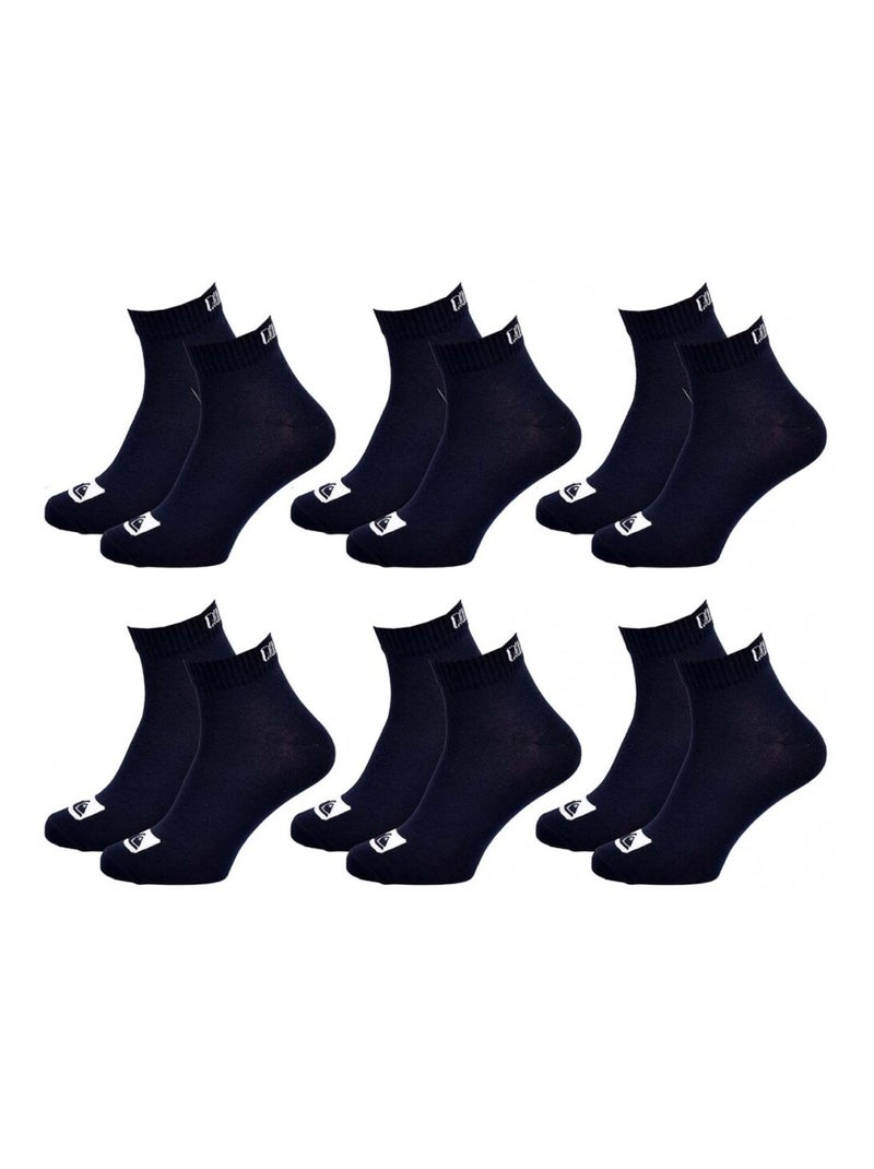 Chaussettes QUIKSILVER QUARTER - Pack de 6 Multicolore - Kiabi