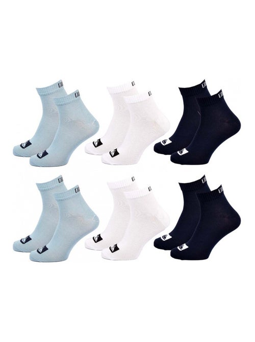 Chaussettes QUIKSILVER QUARTER - Pack de 6 - Kiabi