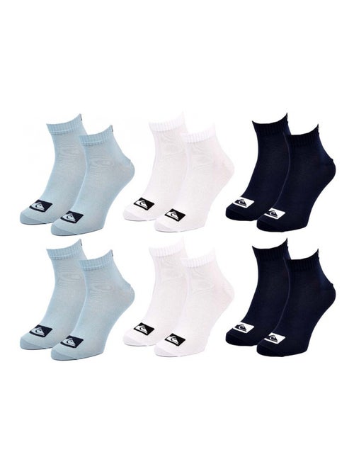 Chaussettes QUIKSILVER QUARTER - Pack de 6 - Kiabi
