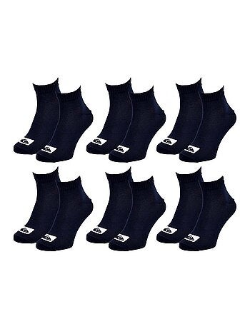 Chaussettes QUIKSILVER QUARTER - Pack de 6