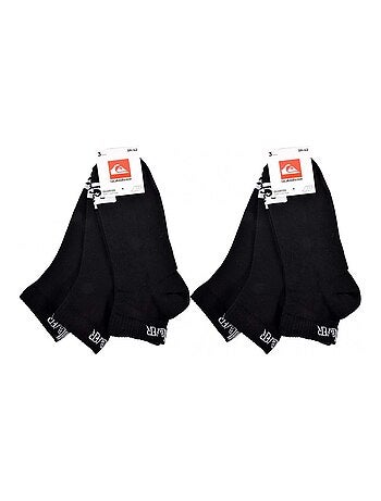Chaussettes QUIKSILVER QUARTER - Pack de 6