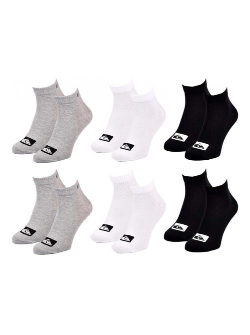 Chaussettes QUIKSILVER QUARTER - Pack de 6 - Kiabi