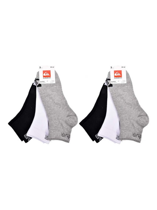 Chaussettes QUIKSILVER QUARTER - Pack de 6 - Kiabi