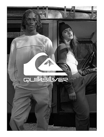 Chaussettes QUIKSILVER QUARTER - Pack de 6