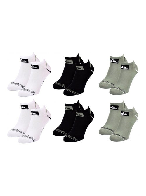 Chaussettes QUIKSILVER SNEAKER - Pack de 6 - Kiabi