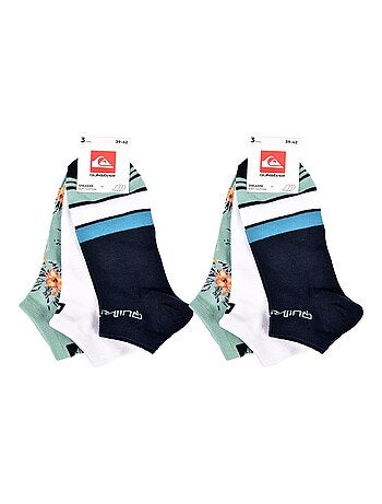 Chaussettes QUIKSILVER SNEAKER - Pack de 6