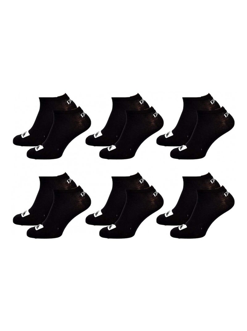 Chaussettes QUIKSILVER SNEAKER - Pack de 6 Multicolore - Kiabi