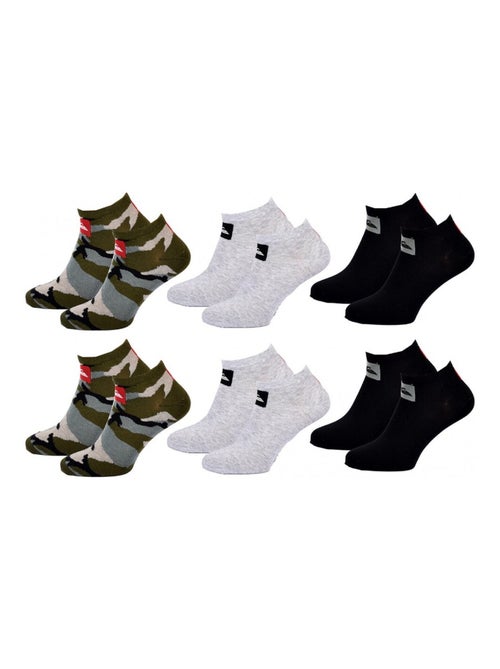 Chaussettes QUIKSILVER SNEAKER - Pack de 6 - Kiabi