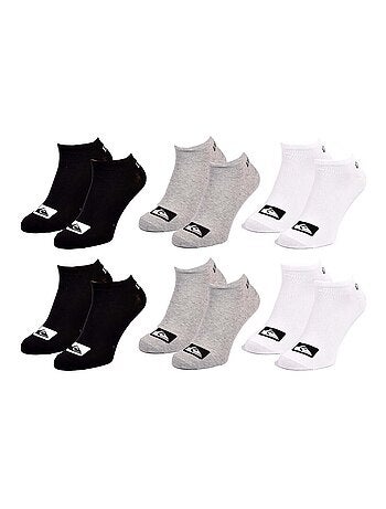 Chaussettes QUIKSILVER SNEAKER - Pack de 6