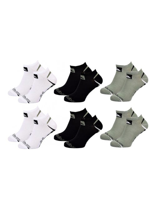 Chaussettes QUIKSILVER SNEAKER - Pack de 6 - Kiabi