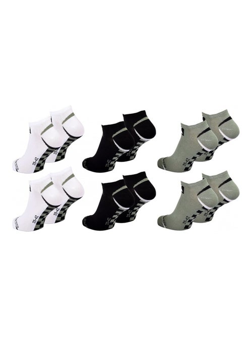 Chaussettes QUIKSILVER SNEAKER - Pack de 6 - Kiabi