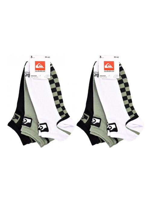 Chaussettes QUIKSILVER SNEAKER - Pack de 6 - Kiabi