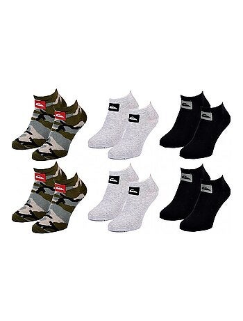 Chaussettes QUIKSILVER SNEAKER - Pack de 6
