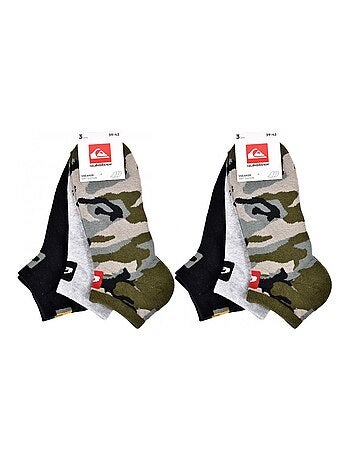 Chaussettes QUIKSILVER SNEAKER - Pack de 6