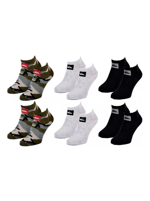 Chaussettes QUIKSILVER SNEAKER - Pack de 6 - Kiabi