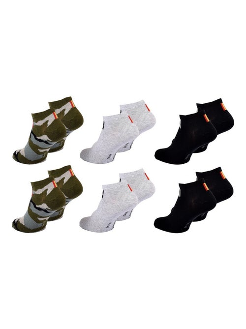 Chaussettes QUIKSILVER SNEAKER - Pack de 6 - Kiabi