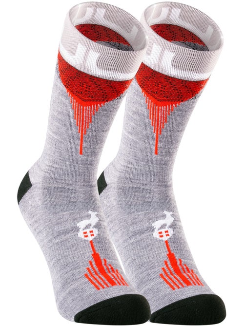 Chaussettes Rando AULP Technique Dark Grey Aulp - Kiabi