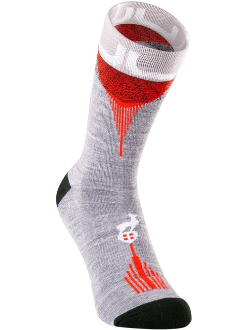 Chaussettes Rando AULP Technique Dark Grey Aulp - Kiabi