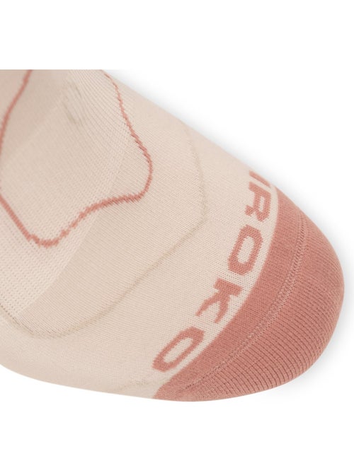 Chaussettes randonnée légères mi-mollet homme et femme gr3 sand - Kiabi Chaussettes randonnée légères mi-mollet homme et femme gr3 sand - Kiabi