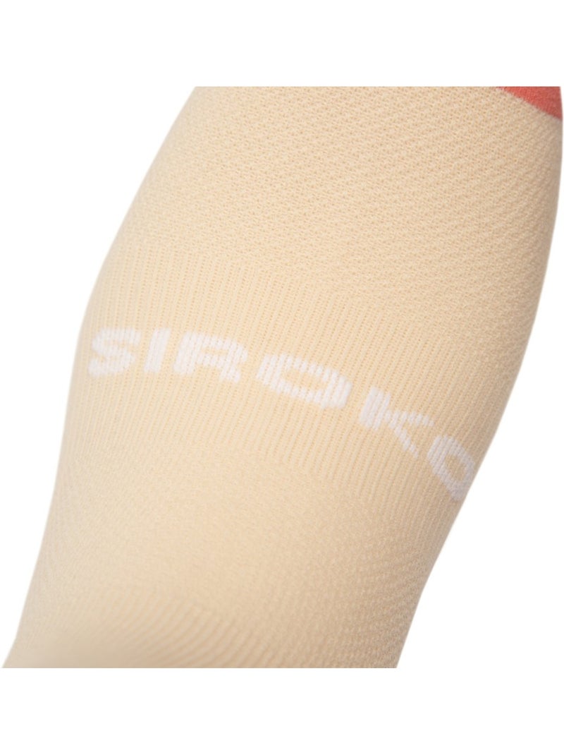 Chaussettes randonnée mi-mollet homme et femme gr1 sand Beige - Kiabi