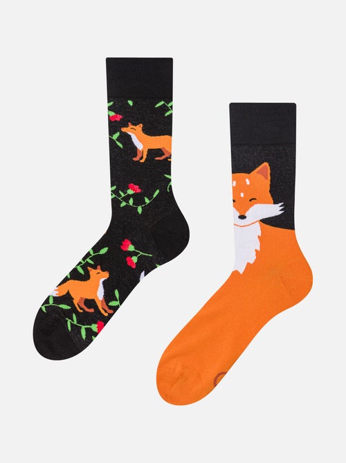 Chaussettes Renards & Fleurs - Kiabi