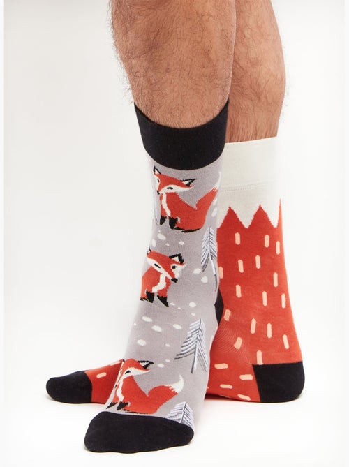 Chaussettes Renards - Kiabi Chaussettes Renards - Kiabi