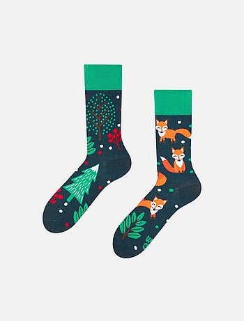 Chaussettes Renards Roux
