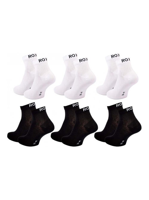 Chaussettes ROXY QUARTER - Pack de 6 - Kiabi