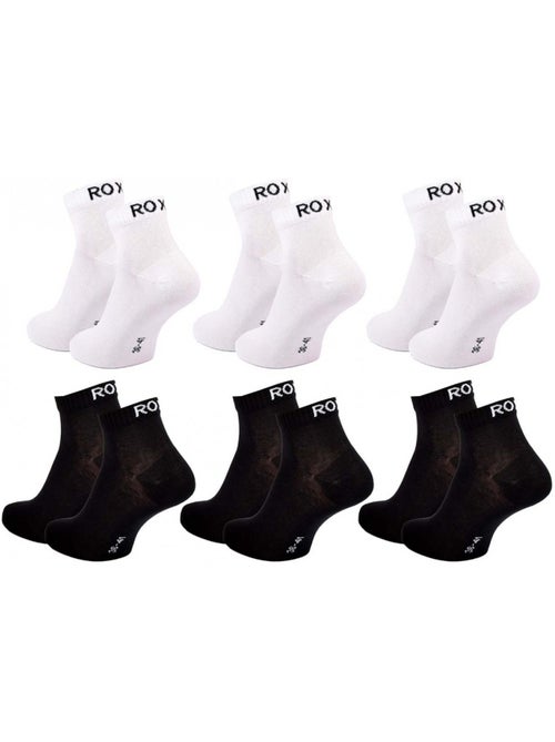 Chaussettes ROXY QUARTER - Pack de 6 - Kiabi