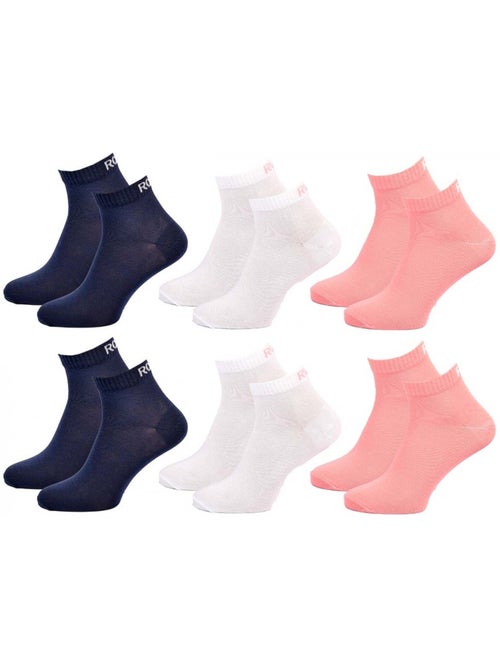 Chaussettes ROXY QUARTER - Pack de 6 - Kiabi