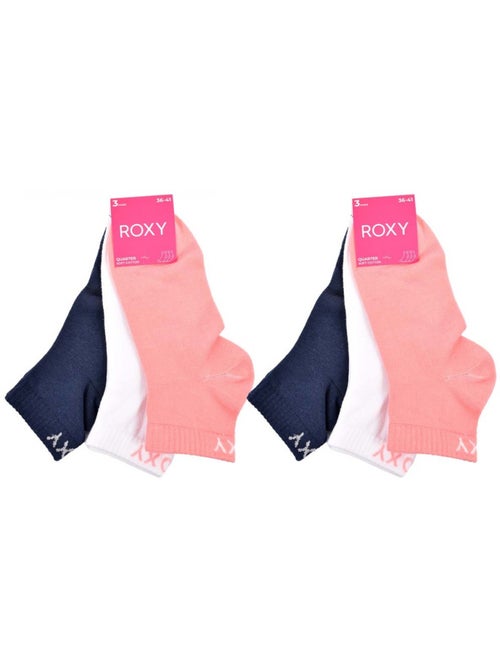 Chaussettes ROXY QUARTER - Pack de 6 - Kiabi