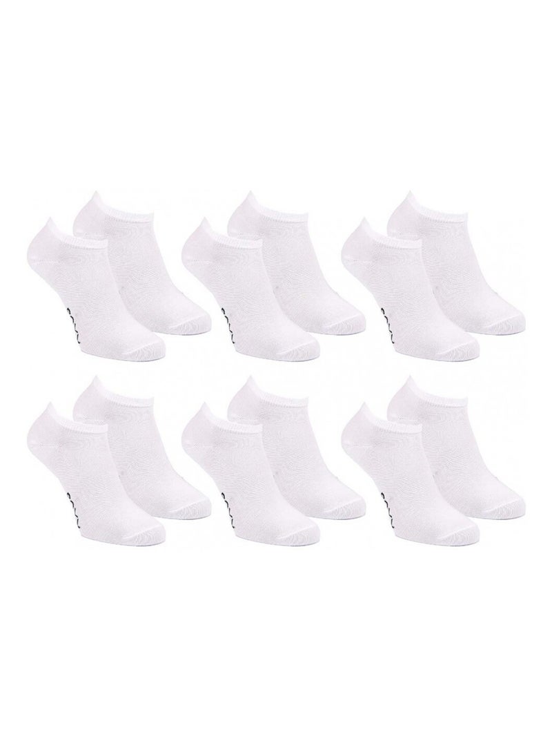 Chaussettes ROXY SNEAKER - Pack de 6 Blanc - Kiabi