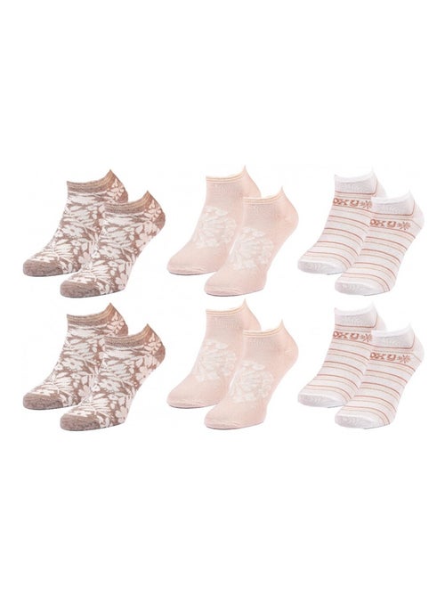 Chaussettes ROXY SNEAKER - Pack de 6 - Kiabi