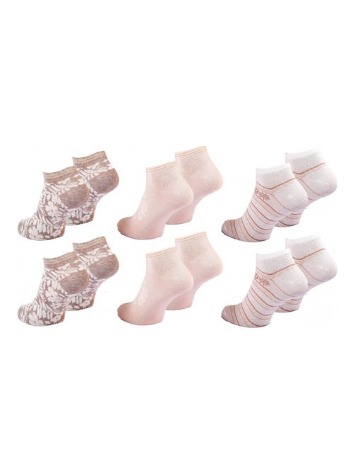 Chaussettes ROXY SNEAKER - Pack de 6 - Kiabi