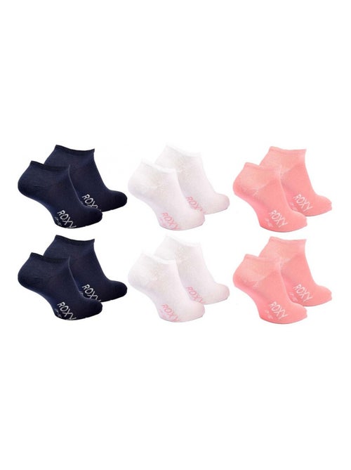 Chaussettes ROXY SNEAKER - Pack de 6 - Kiabi