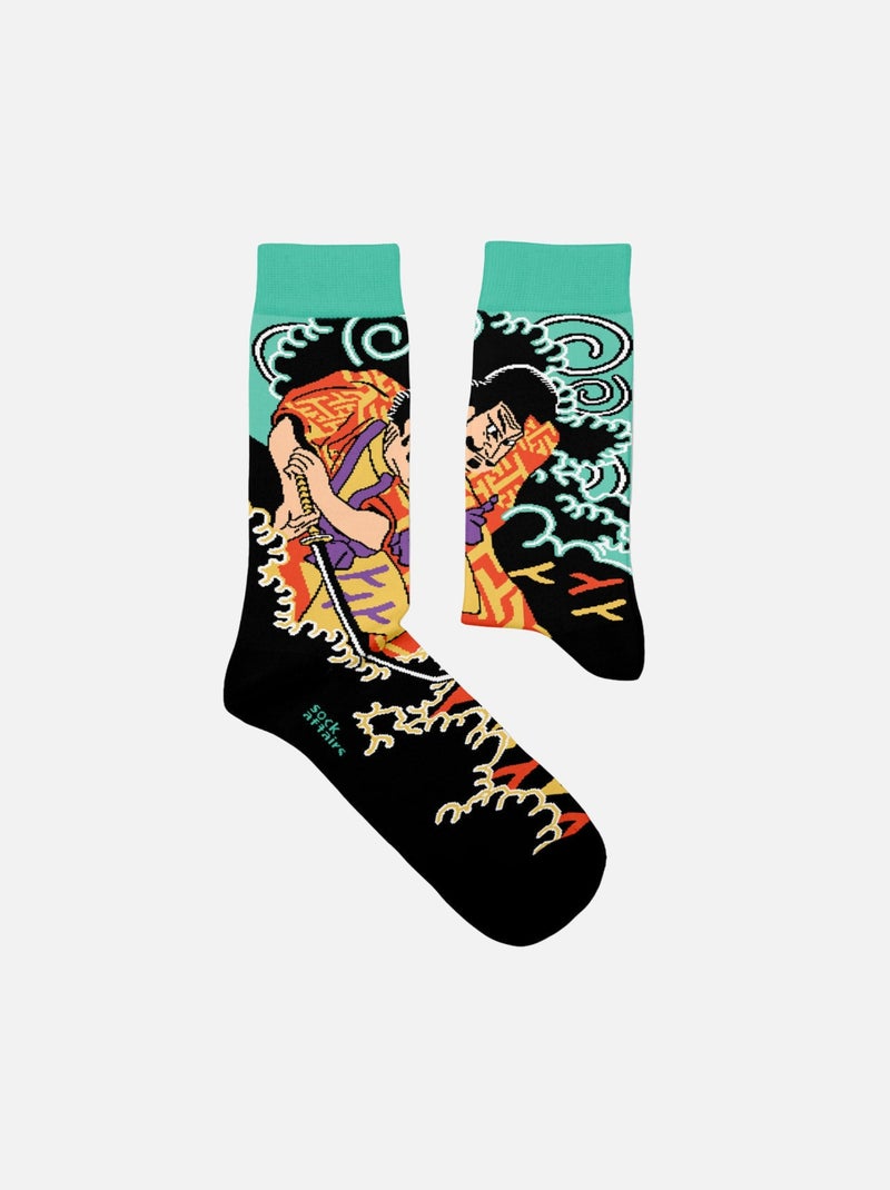 Chaussettes Samouraï Noir - Kiabi