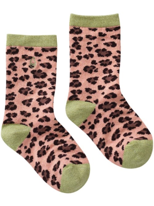 Chaussettes sans couture Léopard - Kiabi