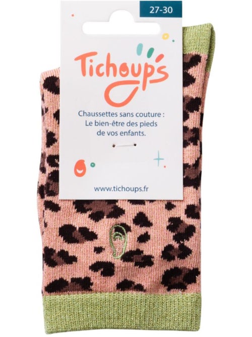 Chaussettes sans couture Léopard - Kiabi
