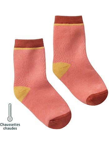 Chaussettes sans couture unies
