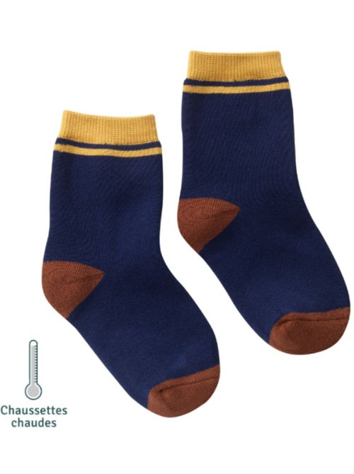 Chaussettes sans couture unies - Kiabi