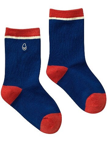 Chaussettes sans couture unies