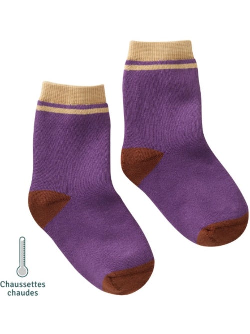 Chaussettes sans couture unies - Kiabi