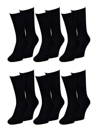 Chaussettes sans élastique homme Spécial Jambes sensibles - Pack de 6
